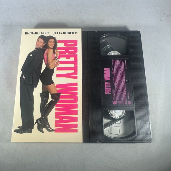 Pretty Woman VHS 1990 Richard Gere Julia Roberts Classic Comedy Romance - Picture 3 of 3